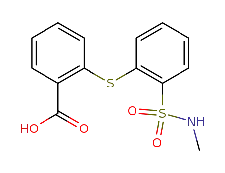 2-(2-Methylaminosulfonylphenylthio)benzoic acid