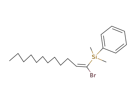 (E)-1-bromo-1-dimethylphenylsilyl-1-dodecene