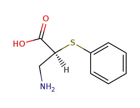 Propanoic acid, 3-amino-2-(phenylthio)-, (S)-