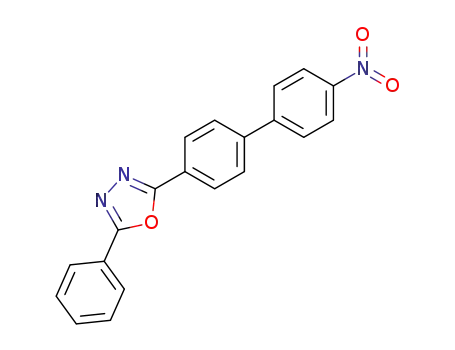 Molecular Structure of 136180-43-3 (2-(4'-nitrobiphenyl-4-yl)-5-phenyl-1,3,4-oxadiazole)
