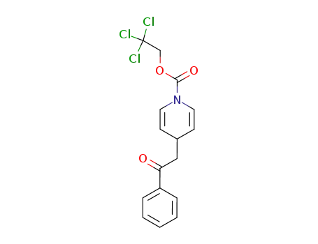 1(4H)-Pyridinecarboxylic acid, 4-(2-oxo-2-phenylethyl)-,
2,2,2-trichloroethyl ester