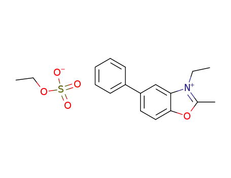 Benzoxazolium, 3-ethyl-2-methyl-5-phenyl-, ethyl sulfate