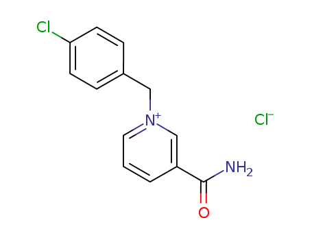 Pyridinium,3-(aminocarbonyl)-1-[(4-chlorophenyl)methyl]-, chloride (1:1) cas  6951-52-6