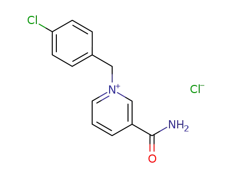Molecular Structure of 6951-52-6 (3-carbamoyl-1-(4-chlorobenzyl)pyridinium)