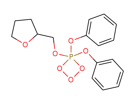 2-(4,4-Diphenoxy-4λ<sup>5</sup>-[1,2,3,4]trioxaphosphetan-4-yloxymethyl)-tetrahydro-furan