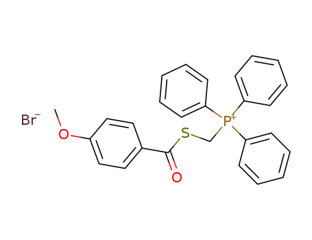 (4-Methoxy-benzoylsulfanylmethyl)-triphenyl-phosphonium; bromide