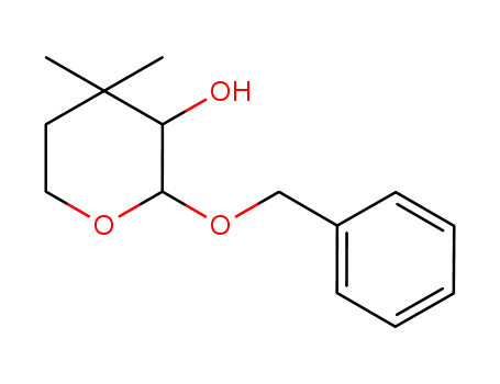 2-(Benzyloxy)-3-hydroxy-4,4-dimethyltetrahydropyran