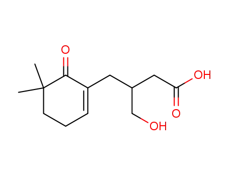 4-(5,5-Dimethyl-6-oxo-cyclohex-1-enyl)-3-hydroxymethyl-butyric acid