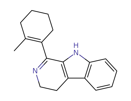 4,9-Dihydro-1-(2-methyl-1-cyclohexen-1-yl)-3H-pyrido<3,4-b>indole