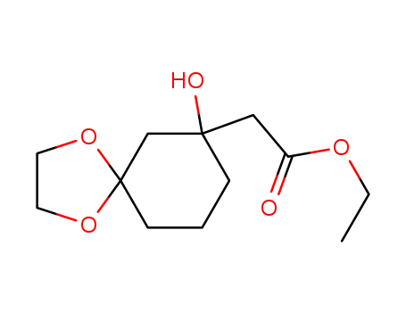 7-Ethoxycarbonylmethyl-7-hydroxy-1,4-dioxaspiro[4.5]decane