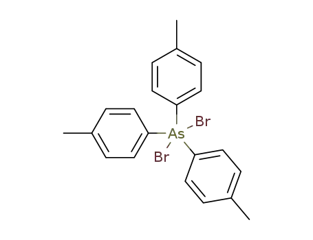 tri-p-tolylarsenic dibromide