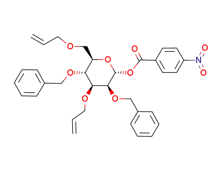3,6-di-O-allyl-2,4-di-O-benzyl-α-D-mannopyranosyl p-nitrobenzoate