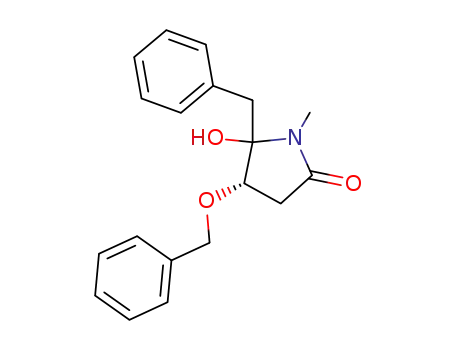 (S)-5-Benzyl-4-benzyloxy-5-hydroxy-1-methyl-pyrrolidin-2-one