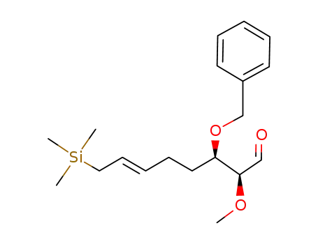 (E)-(2S,3R)-3-Benzyloxy-2-methoxy-8-trimethylsilanyl-oct-6-enal