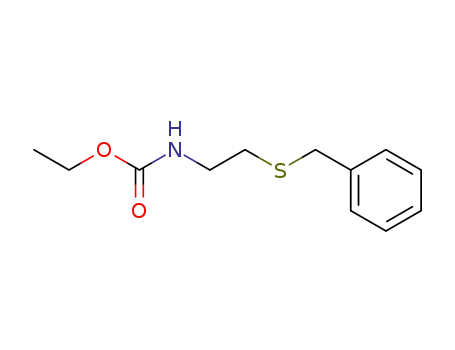 Carbamic acid, [2-[(phenylmethyl)thio]ethyl]-, ethyl ester