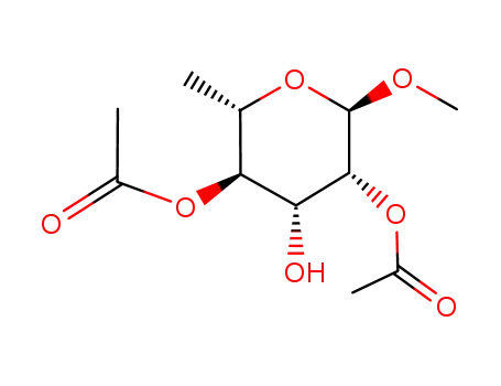 2,4-di-O-acetyl-α-L-rhamnopyranoside de methyle