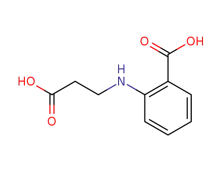 Molecular Structure of 4395-58-8 (2-[(2-carboxyethyl)amino]benzoic acid)