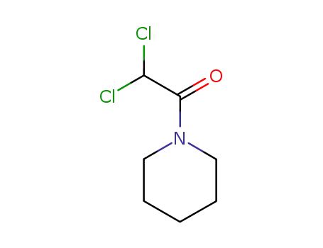 Molecular Structure of 1796-23-2 (2,2-dichloro-1-(piperidin-1-yl)ethanone)