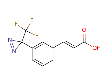 2-Propenoic acid, 3-[3-[3-(trifluoromethyl)-3H-diazirin-3-yl]phenyl]-, (E)-
