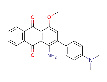 1-amino-2-p-dimethylanilino-4-methoxyanthraquinone
