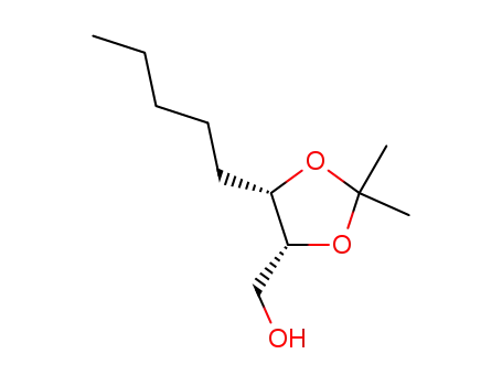 ((4R,5S)-2,2-dimethyl-5-pentyl-1,3-dioxolan-4-yl)methanol