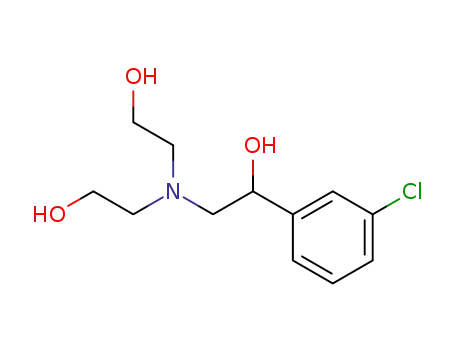 1-(3-chlorophenyl)-2-<di(2-hydroxy)ethyl>aminoethanol