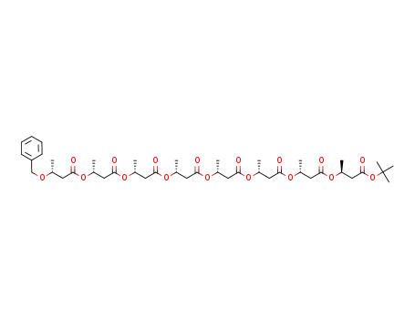 Molecular Structure of 220114-11-4 ((R,R,R,R,R,R,R,S)-α-benzyl-ω-(tert-butoxy)octakis<oxy(1-methyl-3-oxopropane-1,3-diyl)>)