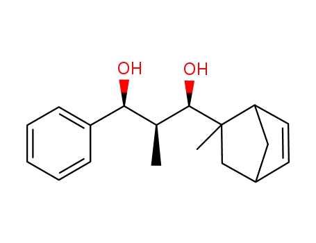 exo (anti 1,2 syn-2,3 methyl-2 phenyl-3 propanediol-1,3 yl-1)-5 endo methyl-5 bicyclo<2.2.1>heptene-2