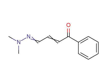 4-Dimethylhydrazono-1-phenyl-2-buten-1-on