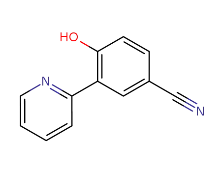 Molecular Structure of 33400-81-6 ((3Z)-4-oxo-3-pyridin-2(1H)-ylidenecyclohexa-1,5-diene-1-carbonitrile)