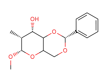 (2R,6S,7R,8S)-6-Methoxy-7-methyl-2-phenyl-hexahydro-pyrano[3,2-d][1,3]dioxin-8-ol