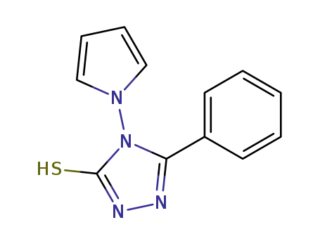 3-mercapto-5-phenyl-4-pyrrolyl-1,2,4-triazole