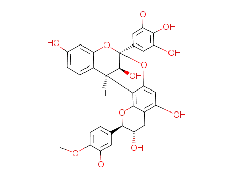 (-)-robinetinidol-(2β-7;4β-8)-(+)-catechin mono-O-methyl ether