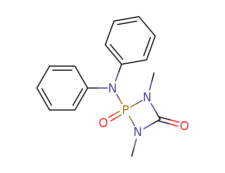 2-(Diphenylamino)-1,3-dimethyl-1,3,2-diazaphosphetidin-4-on-2-oxid