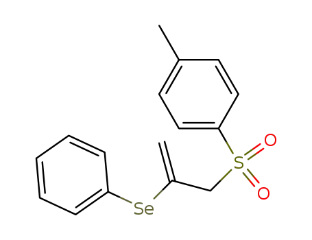 Benzene, 1-methyl-4-[[2-(phenylseleno)-2-propenyl]sulfonyl]-