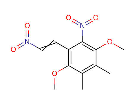 2,5-dimethoxy-3,4-dimethyl-6,β-dinitrostyrene