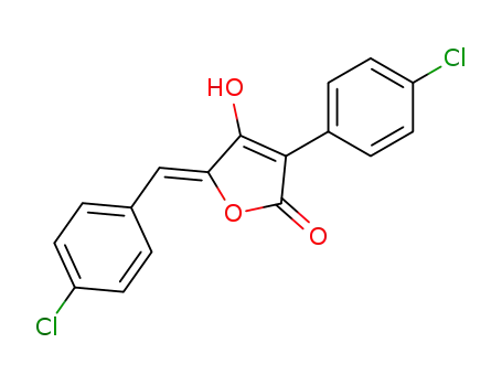 (2E)-4-(4-chlorophenyl)-2-[(4-chlorophenyl)methylidene]-5-hydroxyfuran-3(2H)-one