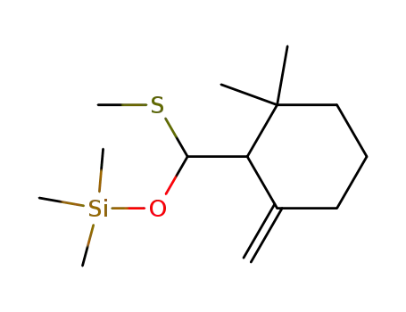 [(2,2-Dimethyl-6-methylene-cyclohexyl)-methylsulfanyl-methoxy]-trimethyl-silane