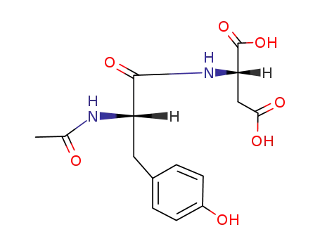 N-acetyl-L-tyrosyl-L-aspartic acid