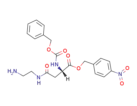 N<sup>2</sup>-benzyloxycarbonyl-N<sup>4</sup>-(2-aminoethyl)-L-asparagine p-nitrobenzyl ester