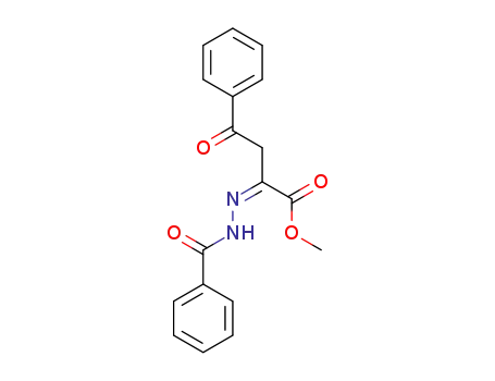 methyl 4-oxo-4-phenyl-2-[2-(phenylcarbonyl)hydrazinylidene]butanoate