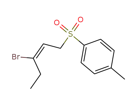 Benzene, 1-[(3-bromo-2-pentenyl)sulfonyl]-4-methyl-, (E)-