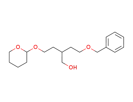 4-benzyloxy-2-(2-tetrahydropyran-2-yloxyethyl)butan-1-ol