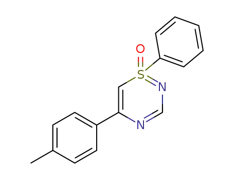 5-(4-methylphenyl)-1-phenyl-1H-1λ<sup>4</sup>,2,4-thiadiazine 1-oxide