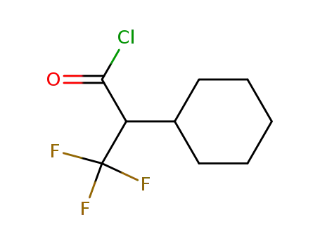 2-Cyclohexyl-3,3,3-trifluoro-propionyl chloride