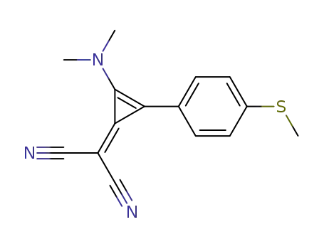 Propanedinitrile,
[2-(dimethylamino)-3-[4-(methylthio)phenyl]-2-cyclopropen-1-ylidene]-
