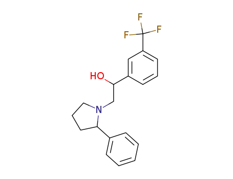 2-(2-Phenyl-pyrrolidin-1-yl)-1-(3-trifluoromethyl-phenyl)-ethanol
