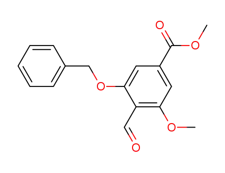 3-Benzyloxy-4-formyl-5-methoxy-benzoic acid methyl ester