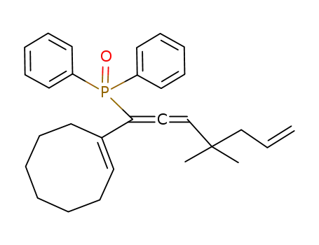 1-(1'-cycloocten-1'-yl)-1-(diphenylphosphinoyl)-4,4-dimethyl-1,2,6-heptatriene
