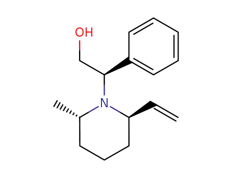 (2R,6S,1'R)-N-(2-hydroxy-1-phenylethyl)-2-ethenyl-6-methylpiperidine
